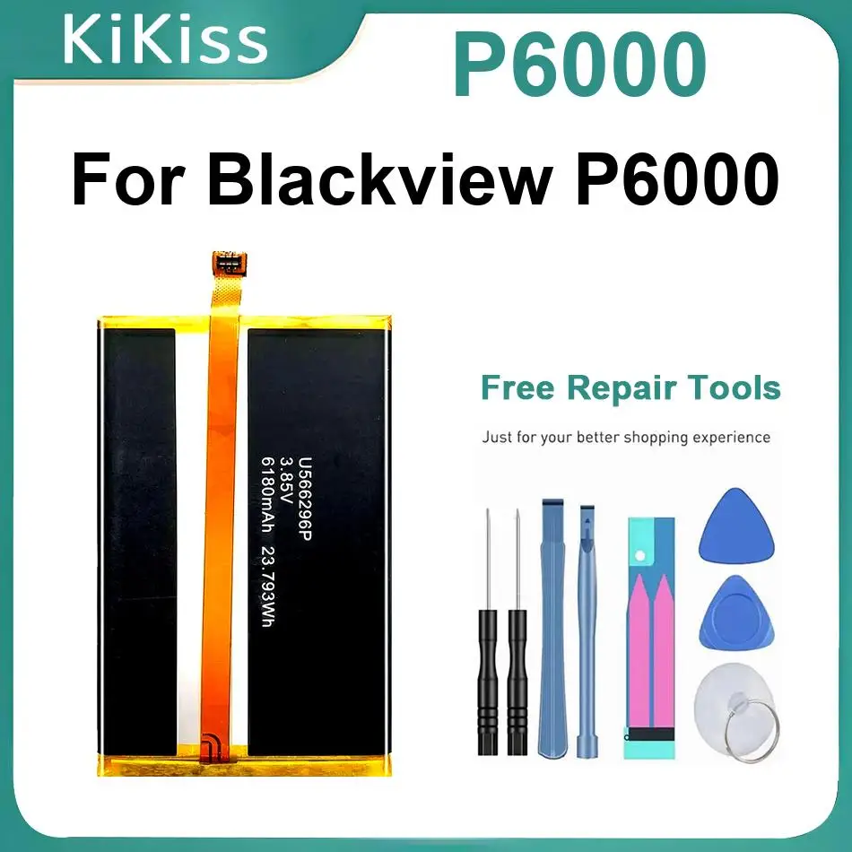 

Аккумулятор P6000 для мобильных телефонов Blackview, литий-ионные полимерные батареи