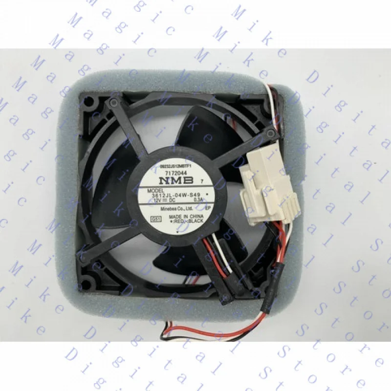 

UU 1X ДЛЯ МОДЕЛИ 3612JL-04W-S49 12 В 0,3 А 9,2 см вентилятор для холодильника