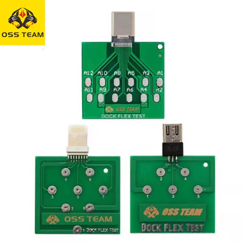 Jyrkior For iPhone 6/7/X/XS/XR/11/12mini/13 Pro MAX Dock Port Charging USB Dock Flex Test Board Check Resistance Of Tristar Chip