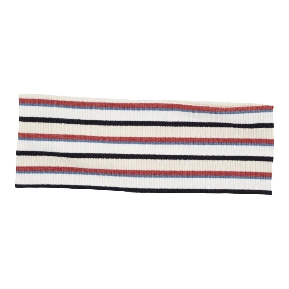 New Elastic Striped Headband Soft Wide Band Sports Headwrap Non Slip Wicking-absorbent Yoga Hairband Pilates