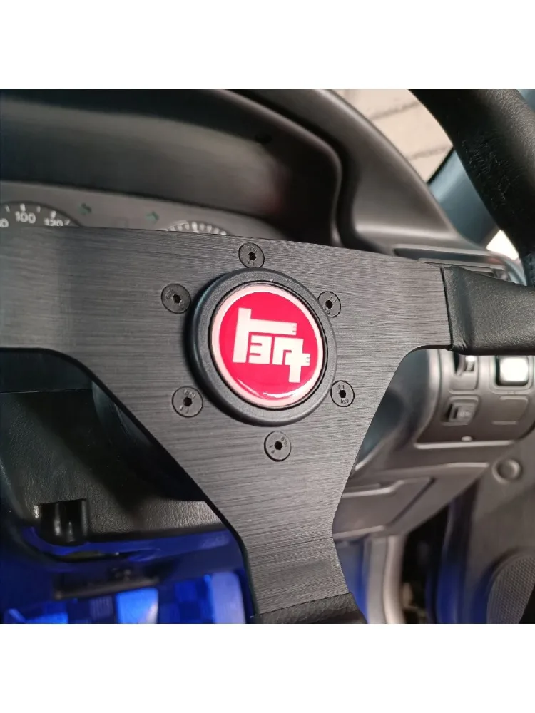 momo ステアリングホイール ホーンボタン付き ハンドル MOMOステアリング ホーンボタン付 社外品 汎用品 Q車 旧車