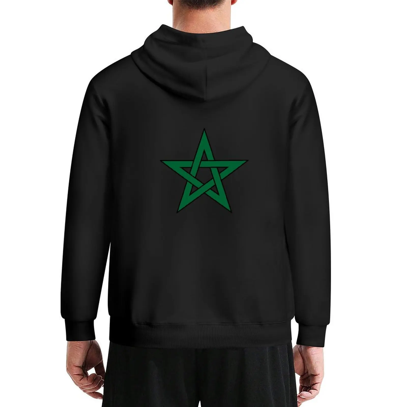 

Kingdom of Morocco Flag, morocco flag maroc moroccan flag,red flag of morocco and green star Hoodie