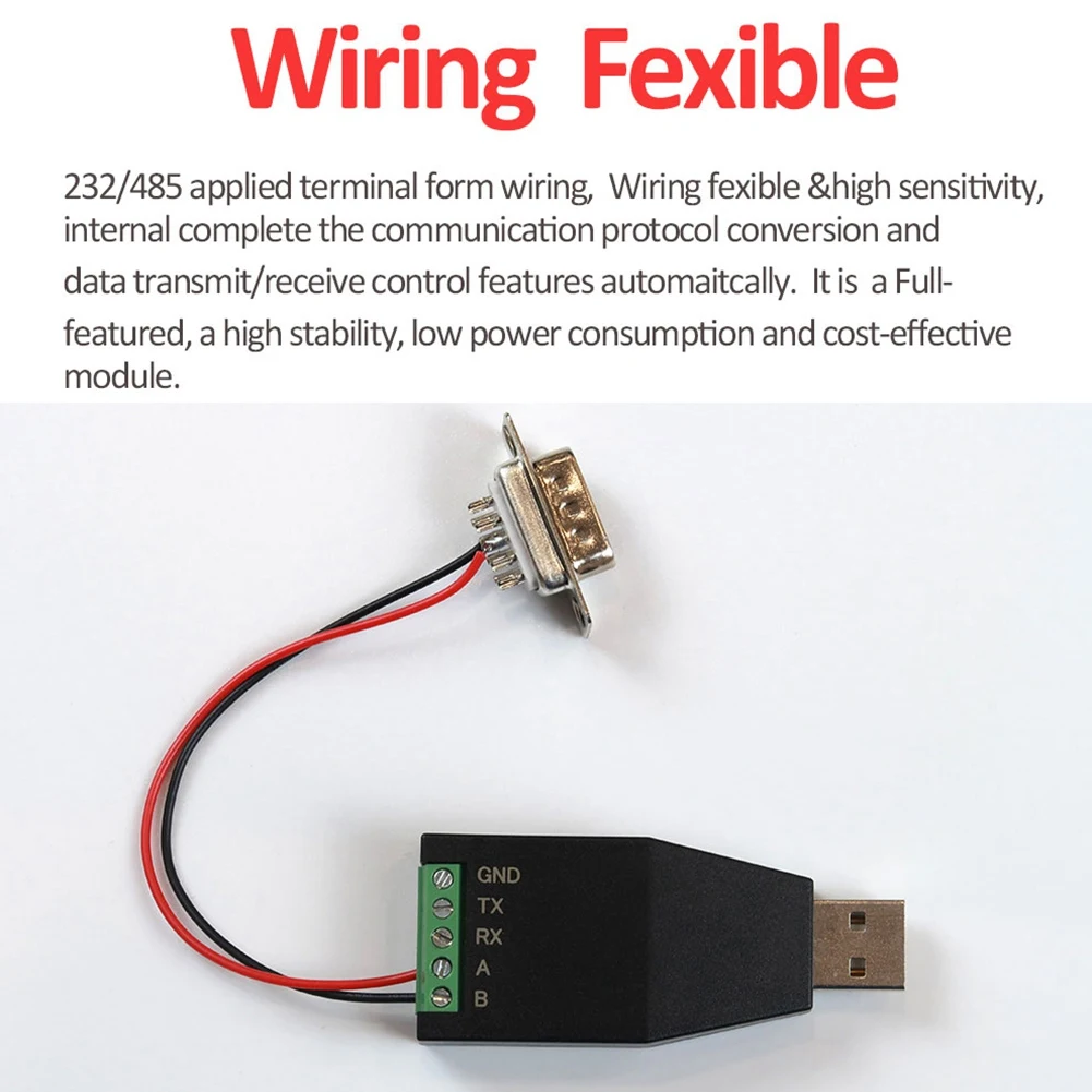 USB TO RS232 RS485 USB Serial Communication Module Industrial Grade USB-232/485 Signal Converter