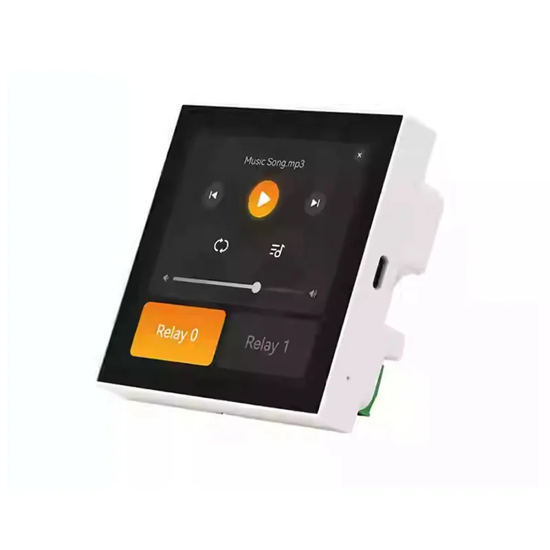 A99E-4 Inch Smart Scene Wall Switch 86-Type Touch Screen Center Control Panel RV1106G3 1TOPS No/With WIFI Bluetooth