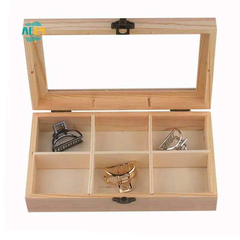 

AEE4-Display Cabinet Wooden Tea Coffee Rack Storage Box Storage Box