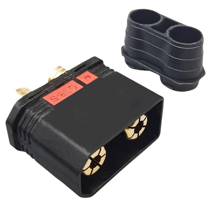 Heavy Duty Battery Connector QS8-S High Current Male/Female Gold Plated Plugs Antispark Battery Connector for Remote Car