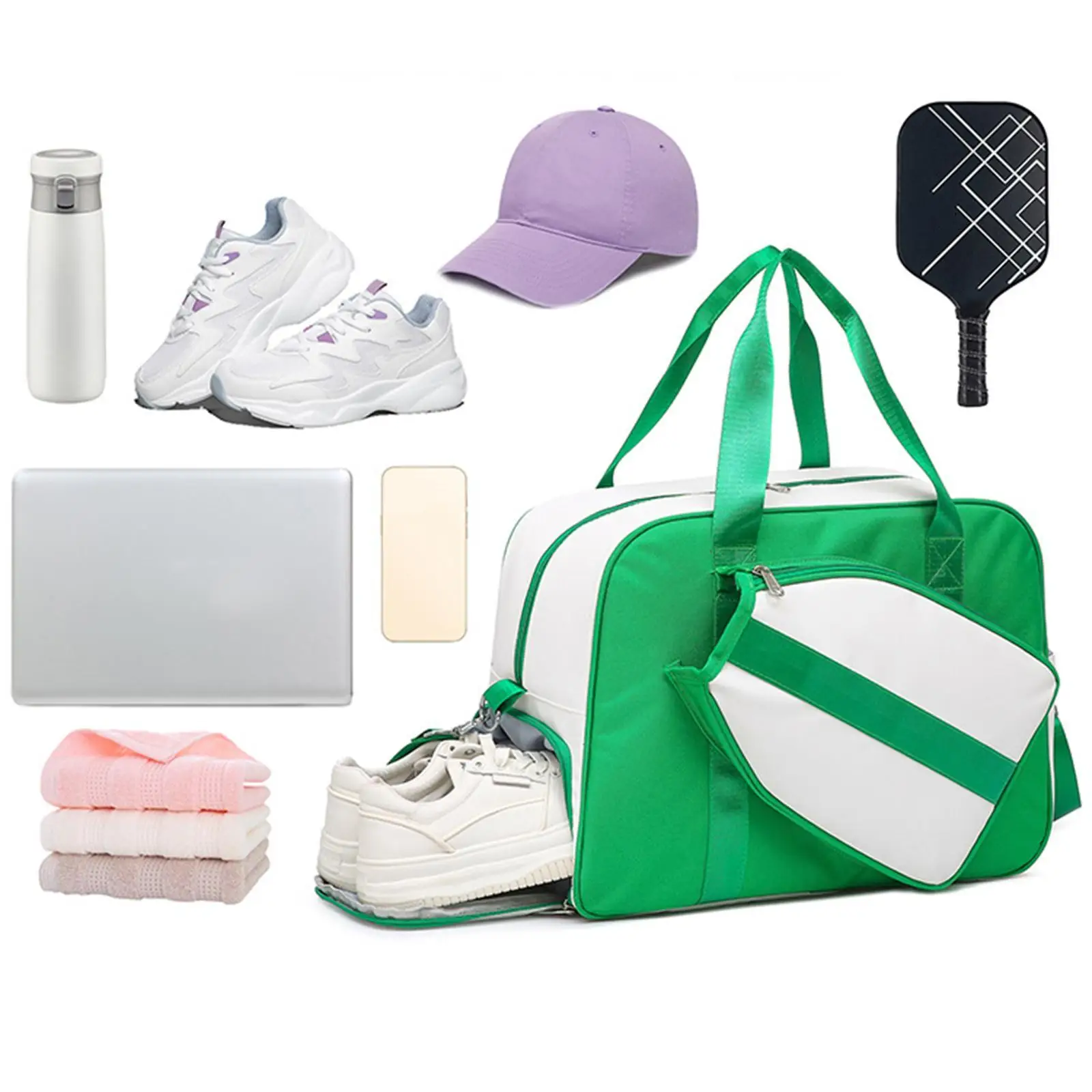 

Сумка для пиклбола, стильная спортивная сумка через плечо для активного отдыха, для бадминтона