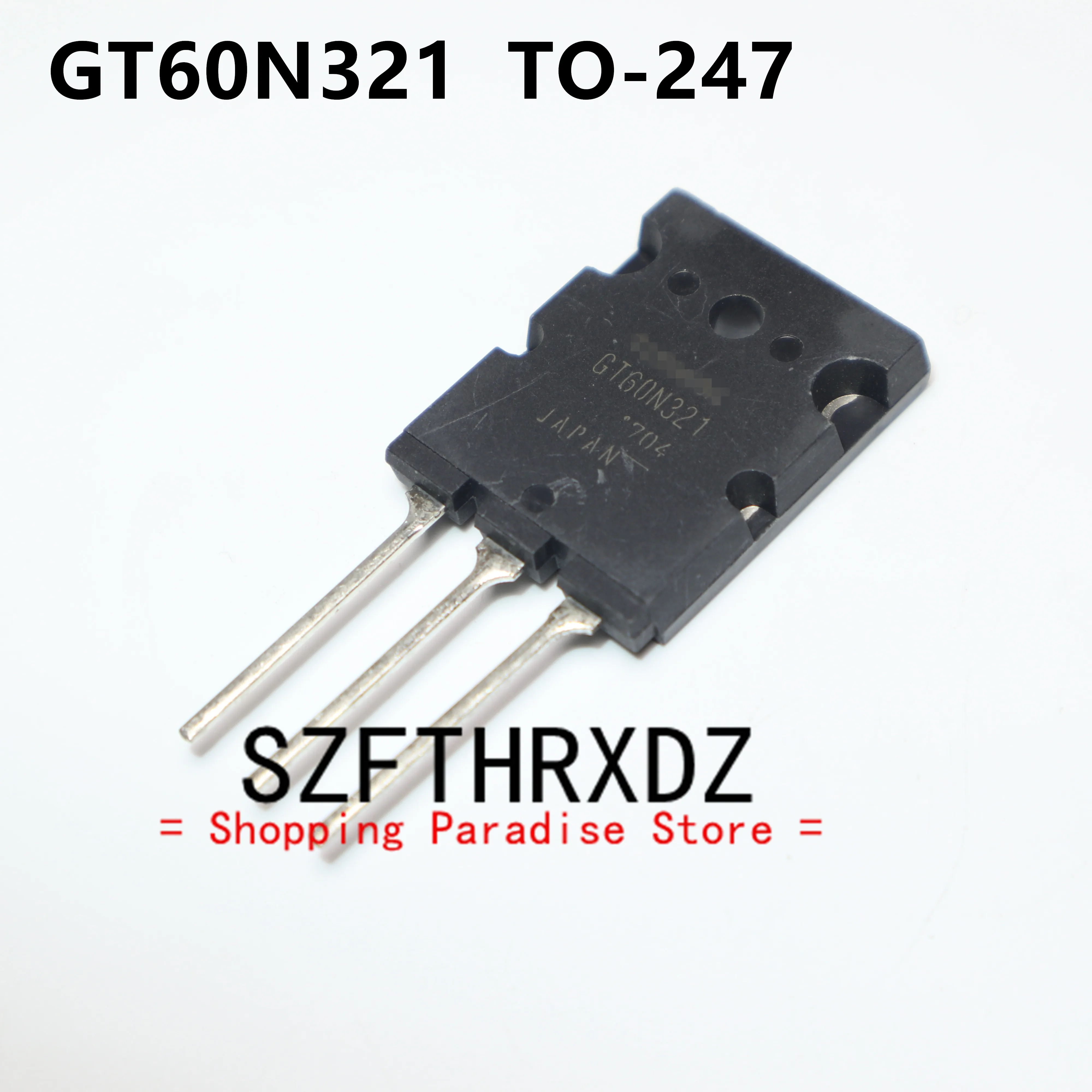 

SZFTHRXDZ 10pcs 100% New Imported Original GT60N321 TO-264 high power IGBT tube microwave transistor 60A 1000V