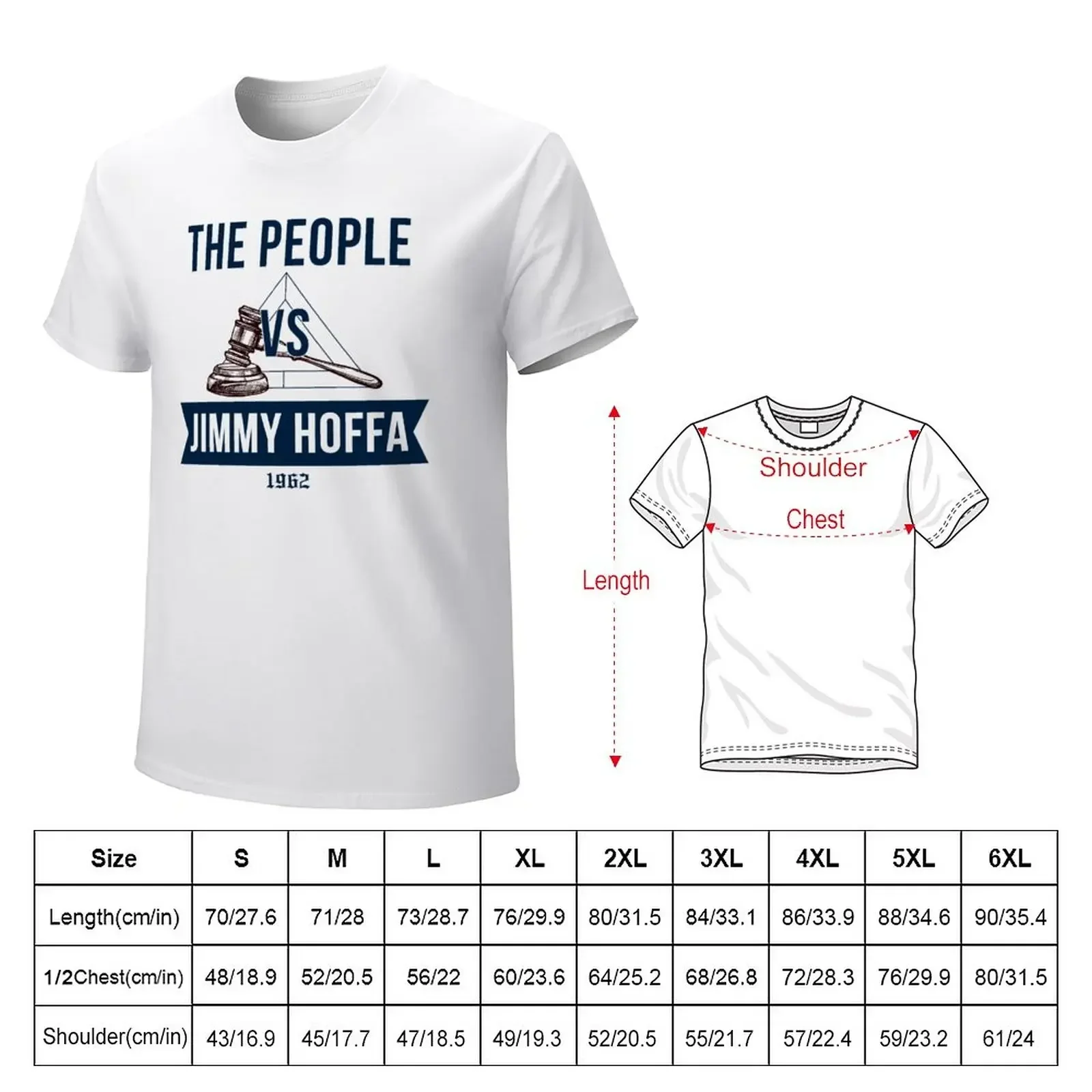 The People vs Jimmy Hoffa The Irishman T-Shirt new edition street wear plus sizes anime Short sleeve tee men