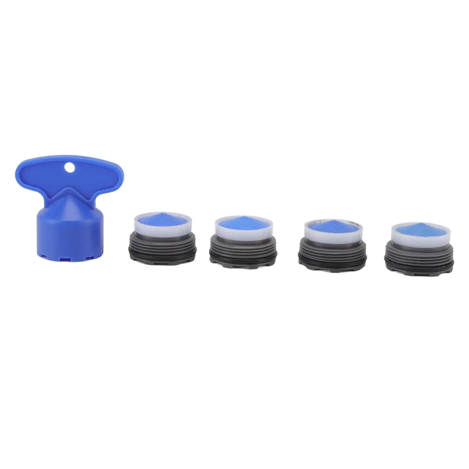 5pcs M21.5mm Faucet Aerator Inserts with Spanner  For kitchen Bathroom Water Tap Aerators