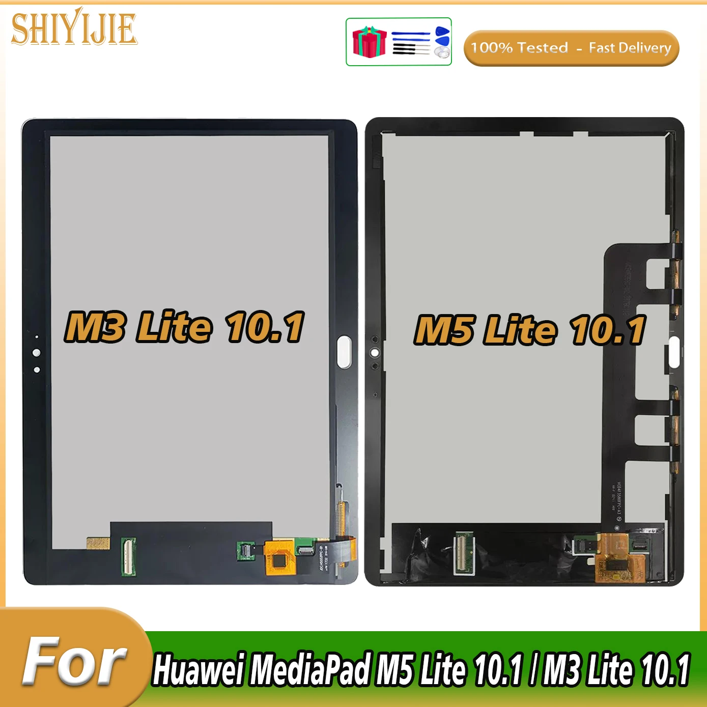 

LCD For Huawei MediaPad M5 Lite 10.1 BAH2-L09 BAH2-W19/M3 Lite 10 BAH-AL00 BAH-L09 BAH-W09 LCD Display Touch Screen Digitizer