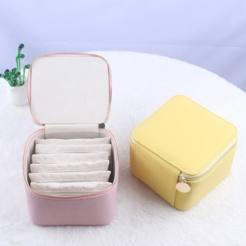 Contemporary Jewelry Packaging Bag Handy Storage Container for Jewelry Collector