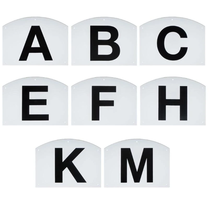 

Arenas Dressage Letters for Equestrian Athletes Includes Dressage Arenas Letters .A5KC
