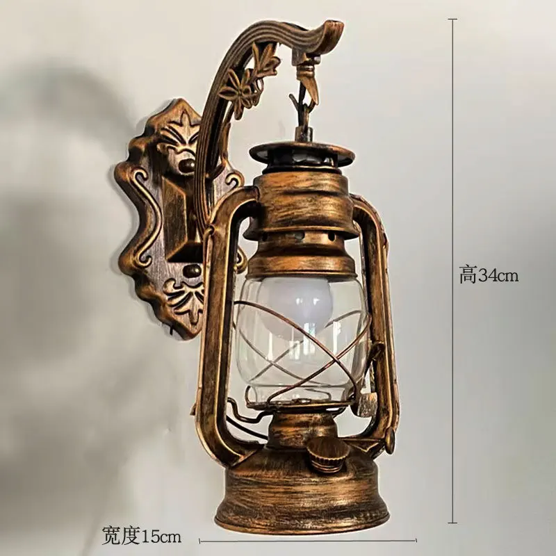 Antique Chinese-Style Wall Lamps Corridor Decorative Restaurant Retro Lighting Creative Unique Lanterns for Home Decor