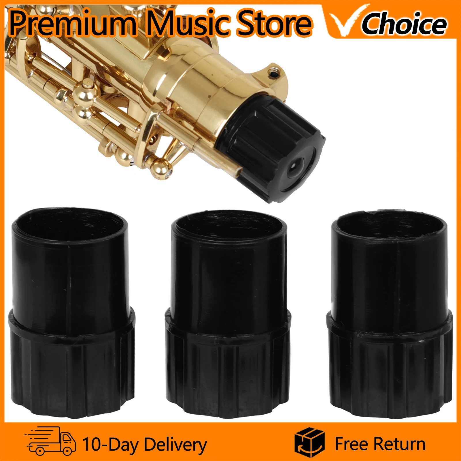 3 Pcs Saxphone End …