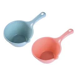 Plastic Water Ladle Bath Ladle Dippers Water Bath Scoop Bathroom Water Scoop Cup Home Essential for Watering Flowers Bathing