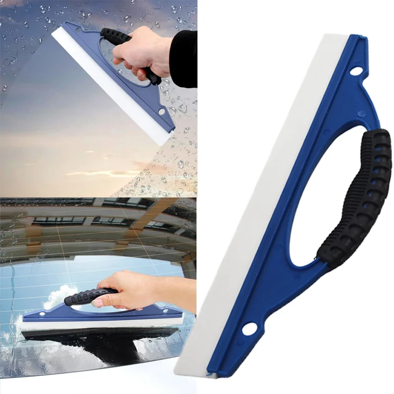 

Silicone Water Wiper Silica Gel Car Wash Water Wiper Scraper Car Window Glass Bathroon Water Drying Squeegee Blade Car Cleanning