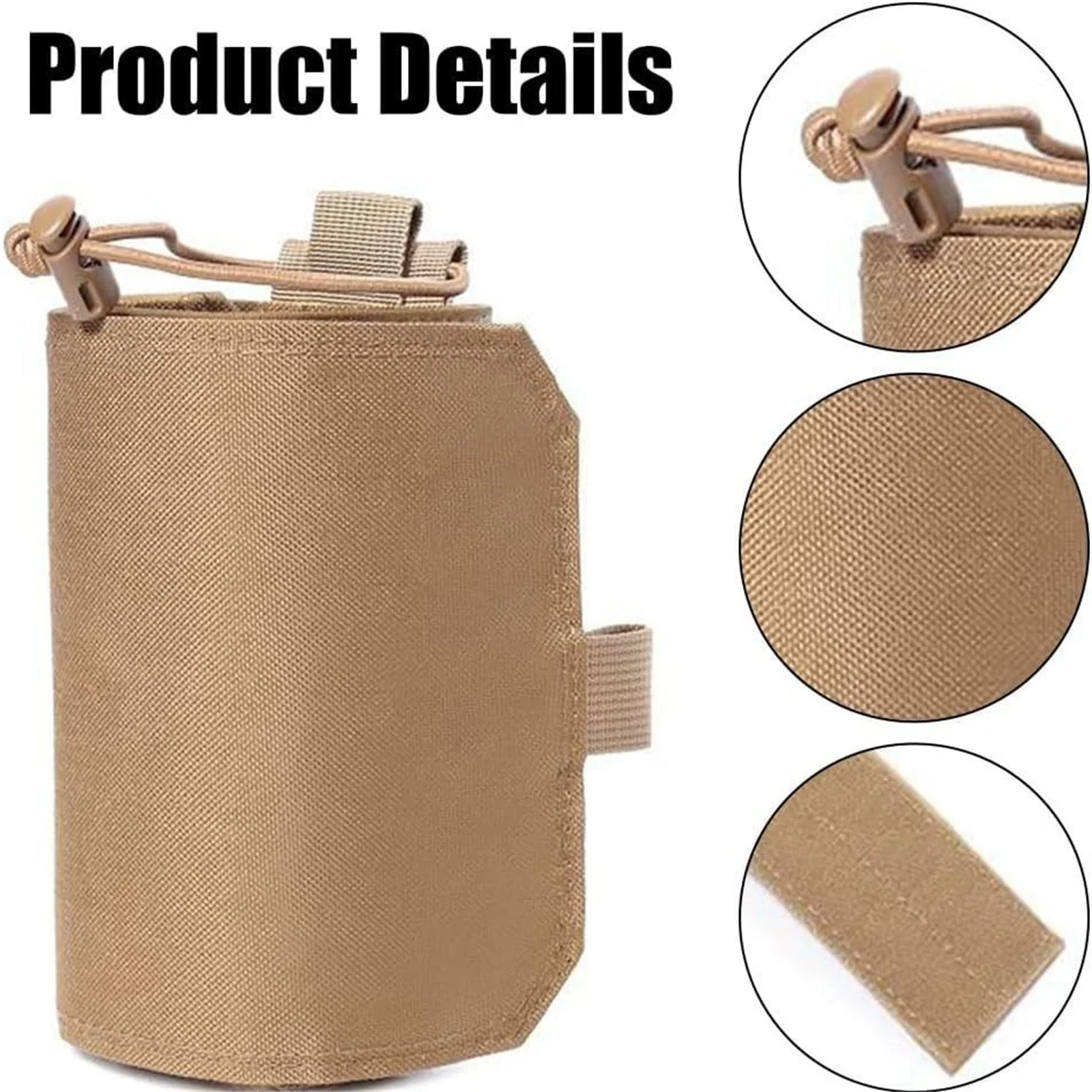 جديد في الهواء الطلق غلاية الخصر حقيبة المحمولة قابل للتعديل زجاجة ماء الحافظة الخصر حزمة للتخييم في الهواء الطلق المشي لمسافات طويلة الصيد والسفر