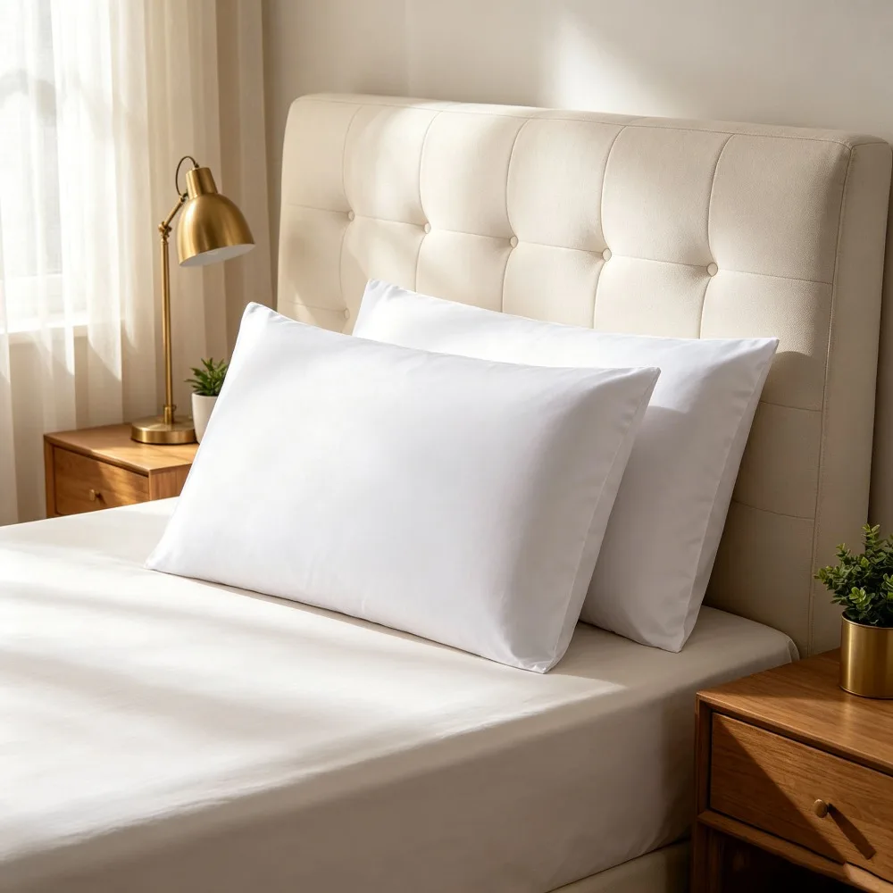 Solid Single-sided Silk Pillowcase Backside Made of Imitation Silk Pillowcase Protect Hair Skin Silk Pillow Case Standard Queen
