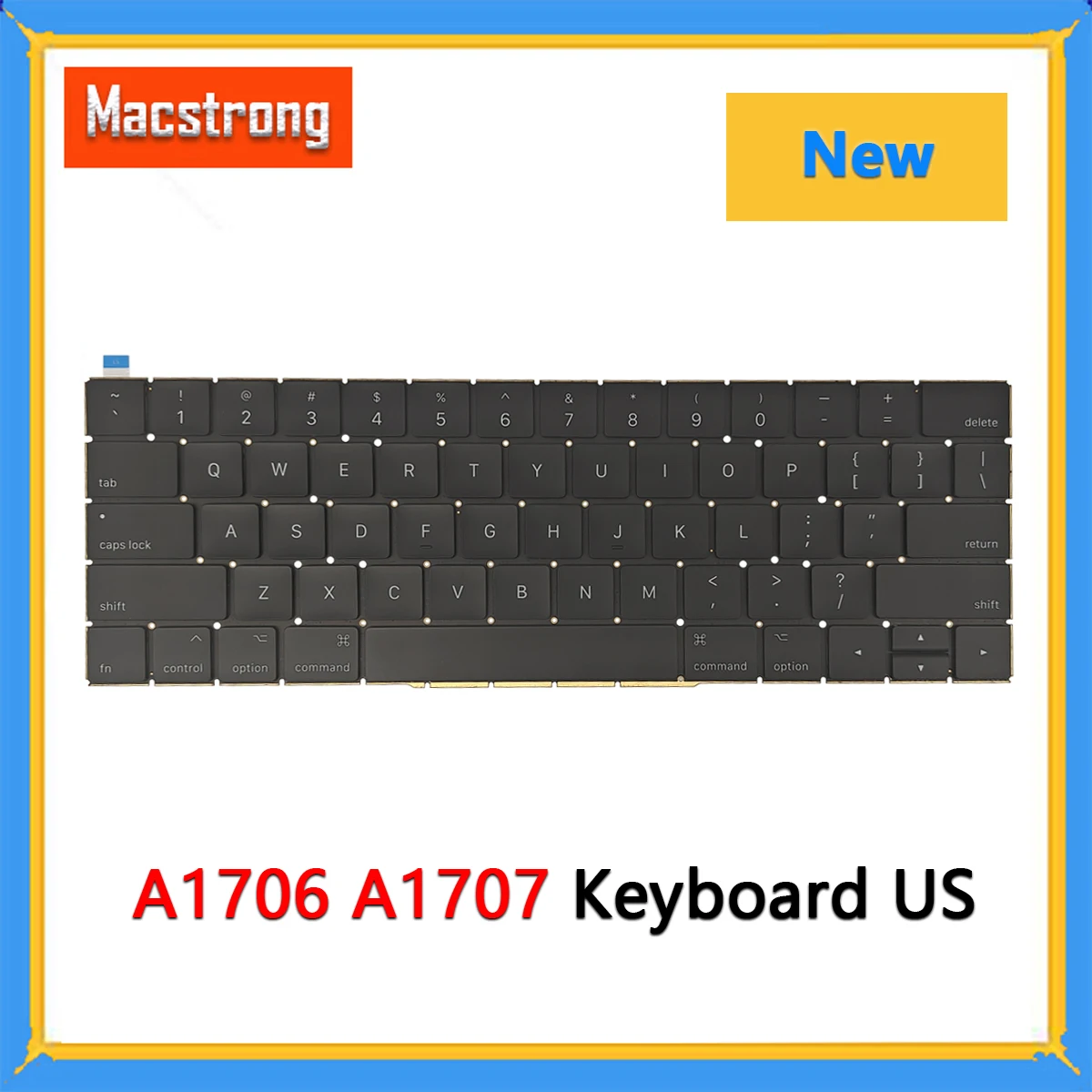 New A1706 A1707 Keyboard US for Macbook Pro 13