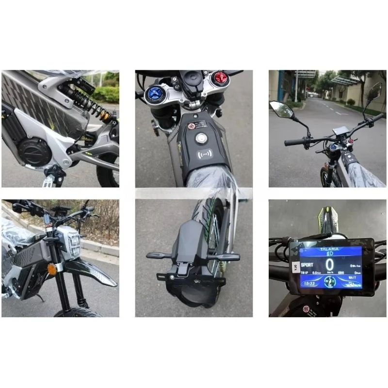 YC Talaria Bike Electric Mountain Bike, Aluminum Frame Talaria Xxx Pro 60V 40AH Center Drive Electric Bike