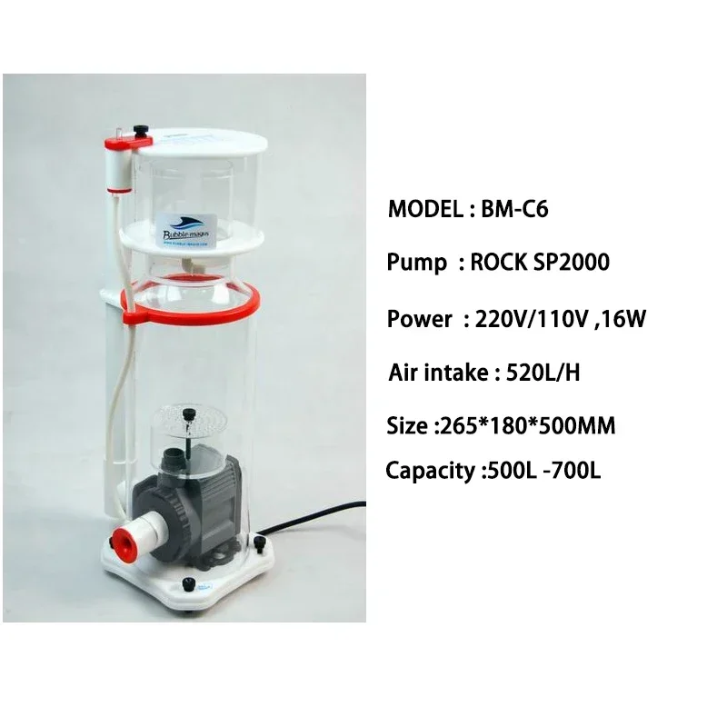 Imagem -06 - Bubble-skimmer da Proteína do Magus para o Tanque de Peixes da Água do Mar Aquário Coral bm c3 c3 C3.5 c5 C5a C5.5 c6 C66 c7 c9 C99