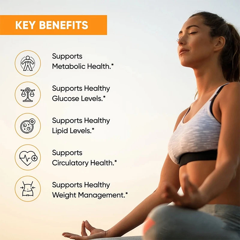 Berberine HCl 500 Mg Capsules, Supports Cholesterol Levels, Heart Health, Weight Management