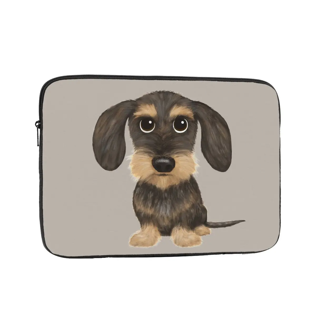 wirehaired-dachshund-notebook-bolsa-para-portatil-bolsa-10-12-13-15-17-polegada-notebook-manga-capa-saco-tablet-a-prova-de-choque-caso-saco