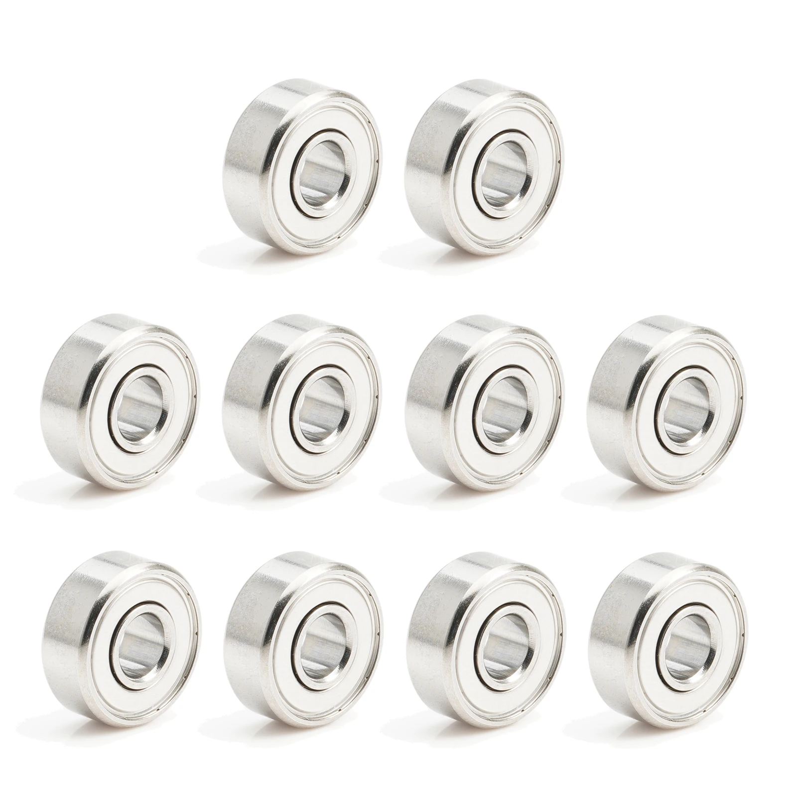 R3ZZ Bearing ( 10 PCS ) 4.762*12.7*4.98 mm Miniature R3 ZZ Ball Bearings R3Z For RC Models