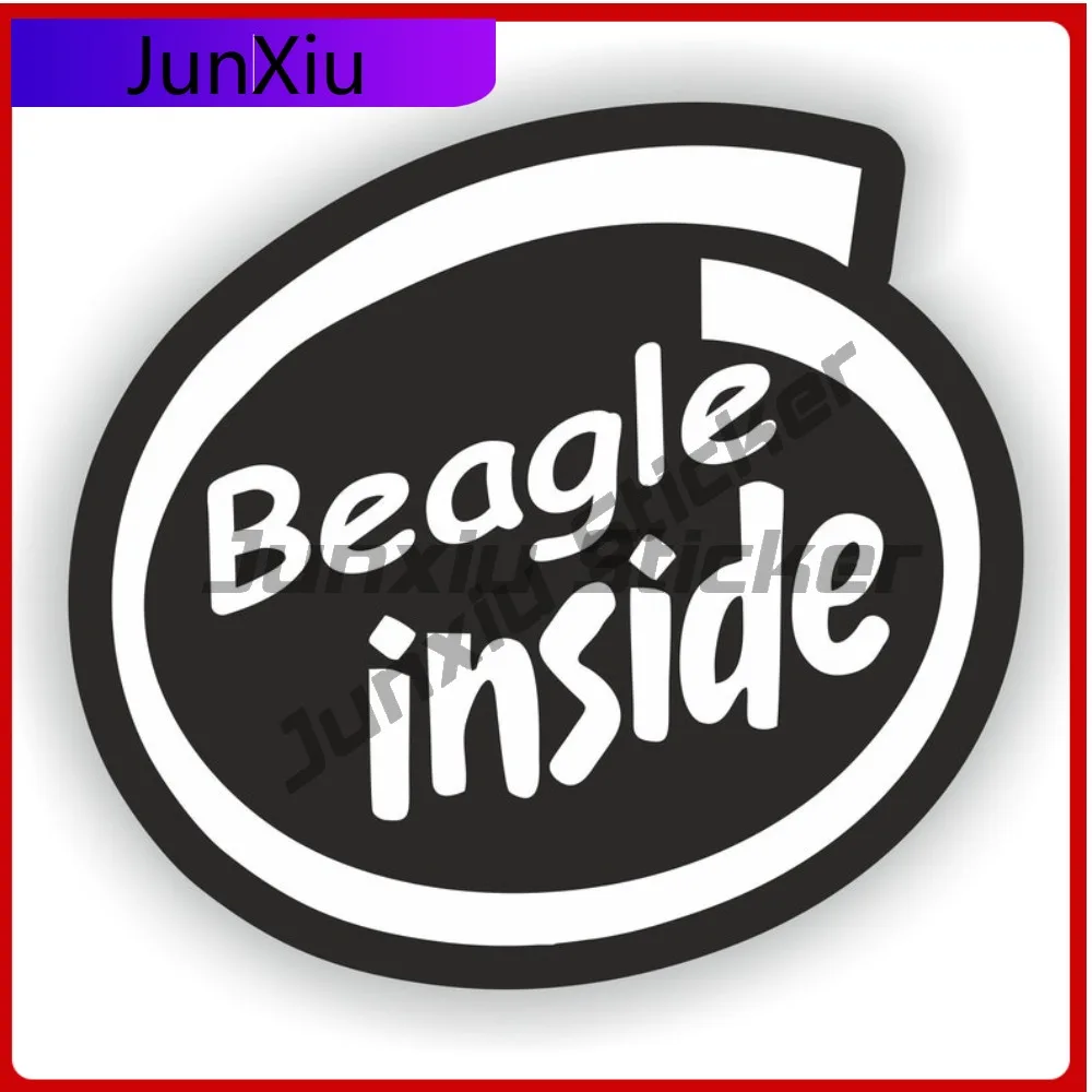 

Beagle Dog Inside Stickers Custom Decals Custom Decals Car Rear Tent Bumper Suv Camping Decals Waterproof Motorcycle Sticker Fun