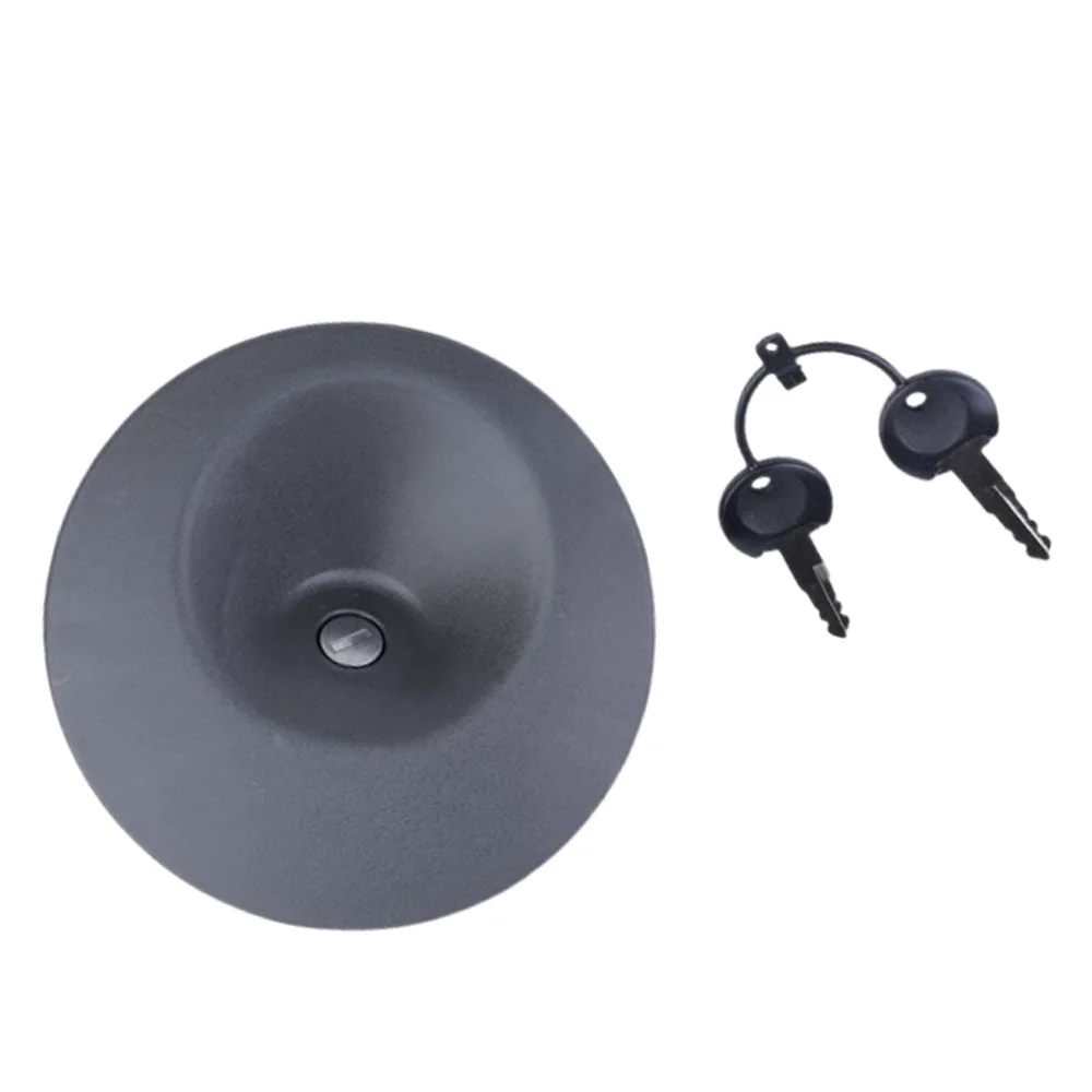 77014-72643 Tapa de tanque de combustible para interruptor de tapa de tanque de combustible Renault Kangoo con 2 llaves negro izquierdo/derecho 7701472643