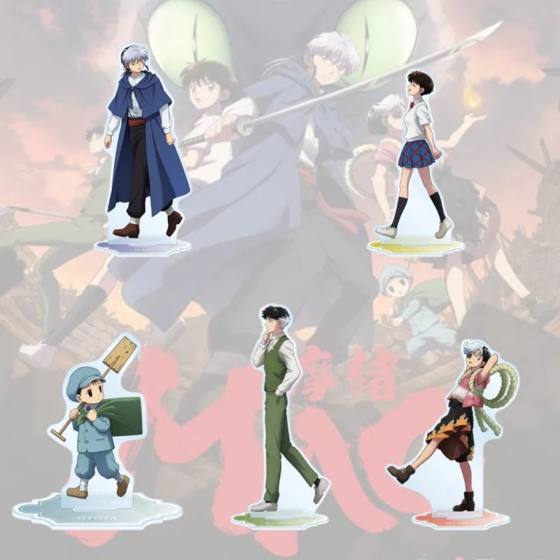 Figura Acrílica de Anime Mao Nanoka Kiba Otoya Byoki, Base Decorativa, Accesorio de Cosplay, Llavero de Dibujos Animados, Regalo para Fans y Festivales, 15CM