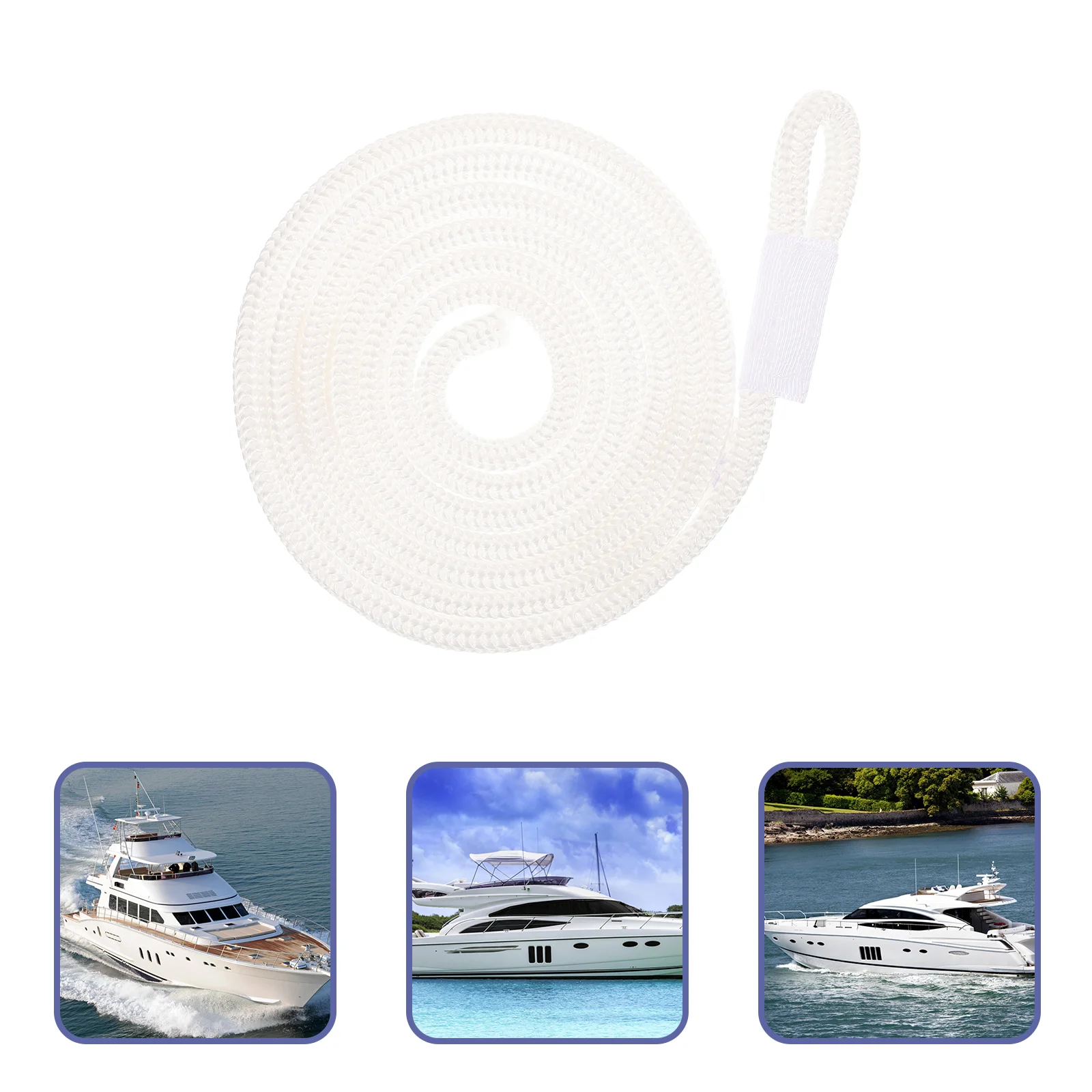 

146cm Boat Fenders Rope Boat Rail Cleat Fenders Line Practical Boat Rope Marine Fenders Rope Fenders Line For Boat