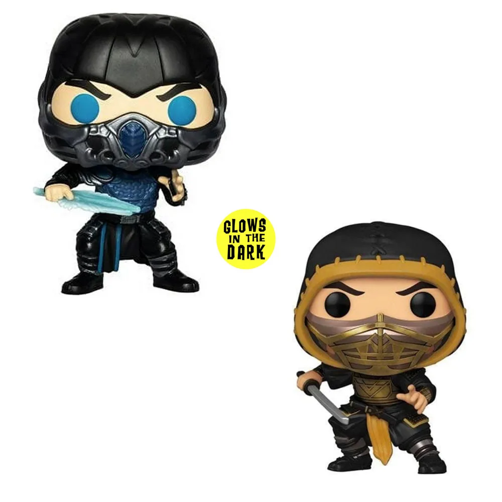 Mortal Kombat Sub-Zero Scorpion Figure mignon vinyle Collection modèle jouets