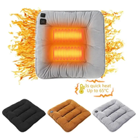 Car Heated Seats Winter Seat Car Heating Cushion USB 3 Gear Adjustable Heated Seat Car Styling Winter Pad Cushions