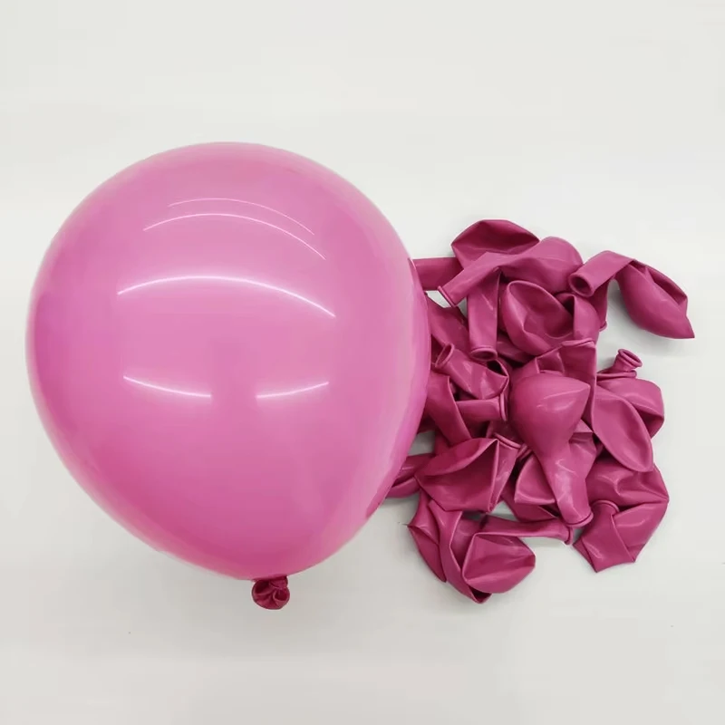 20 Stück 12/10/5 Zoll rosa Latexballons Geburtstagsfeier staubige rosa Ballons Hochzeit Babyparty Dekoration Lieferungen