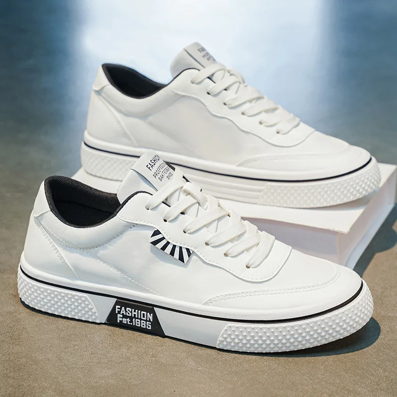 Summer 2026 Men's Breathable Canvas Shoes Trendy Sports Casual Comfortable Versatile Board Shoes