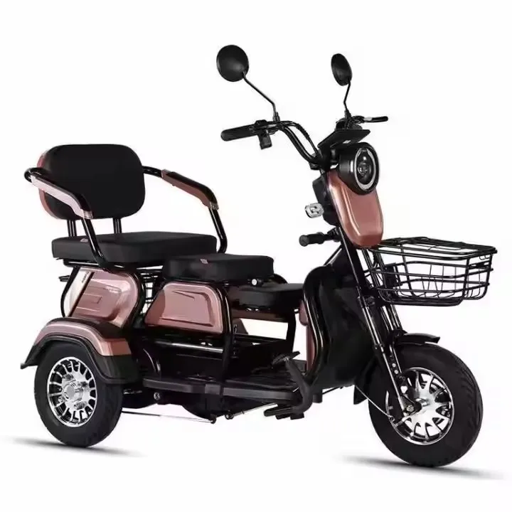 

Hot Sale Wholesale Price Adult Three Wheel Electric Bicycle 600W Multi-passenger E Tricycle Ebike