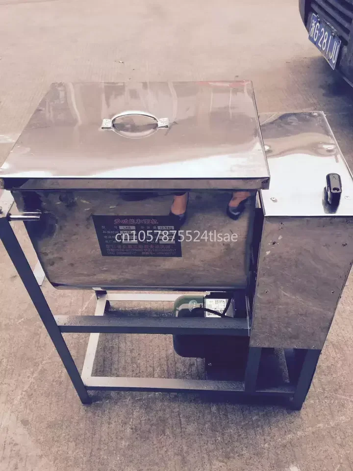 التجارية 15/25 كجم خلاط دقيق جديد أوتوماتيكي بالكامل من الفولاذ المقاوم للصدأ #1