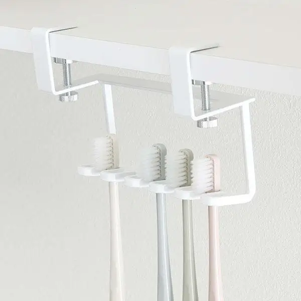 Creative Japanese space saving bathroom hanging cabinet hook toothbrush hanging storage rack kitchen sundries storage hanger