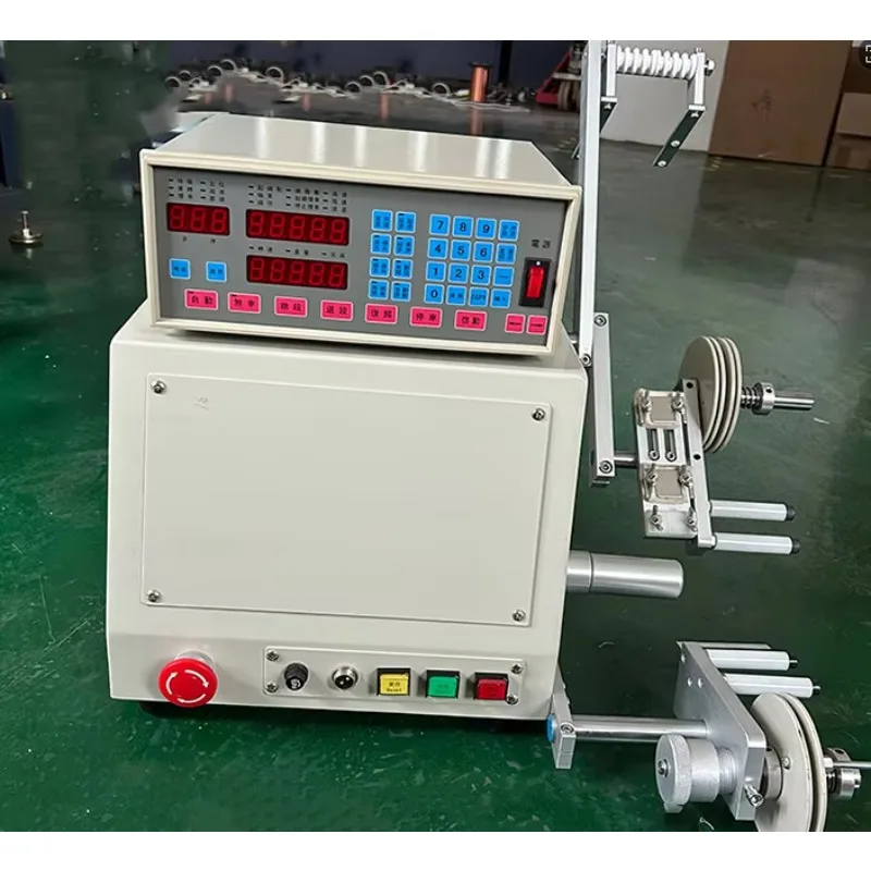

Automatic Enameled Copper Wire Spring Winding Machine Inductor Coil Winder for Wire Winding Spring Making