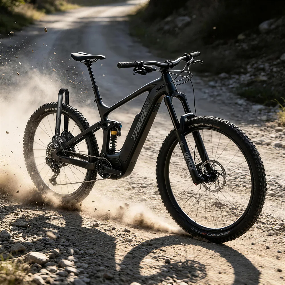 Verstellbarer Fahrrad-Gepäckträger aus Aluminiumlegierung, universeller Fahrrad-Heckträger, Vorderradgabelträger, Tasche für Bikepacking – Detail 9