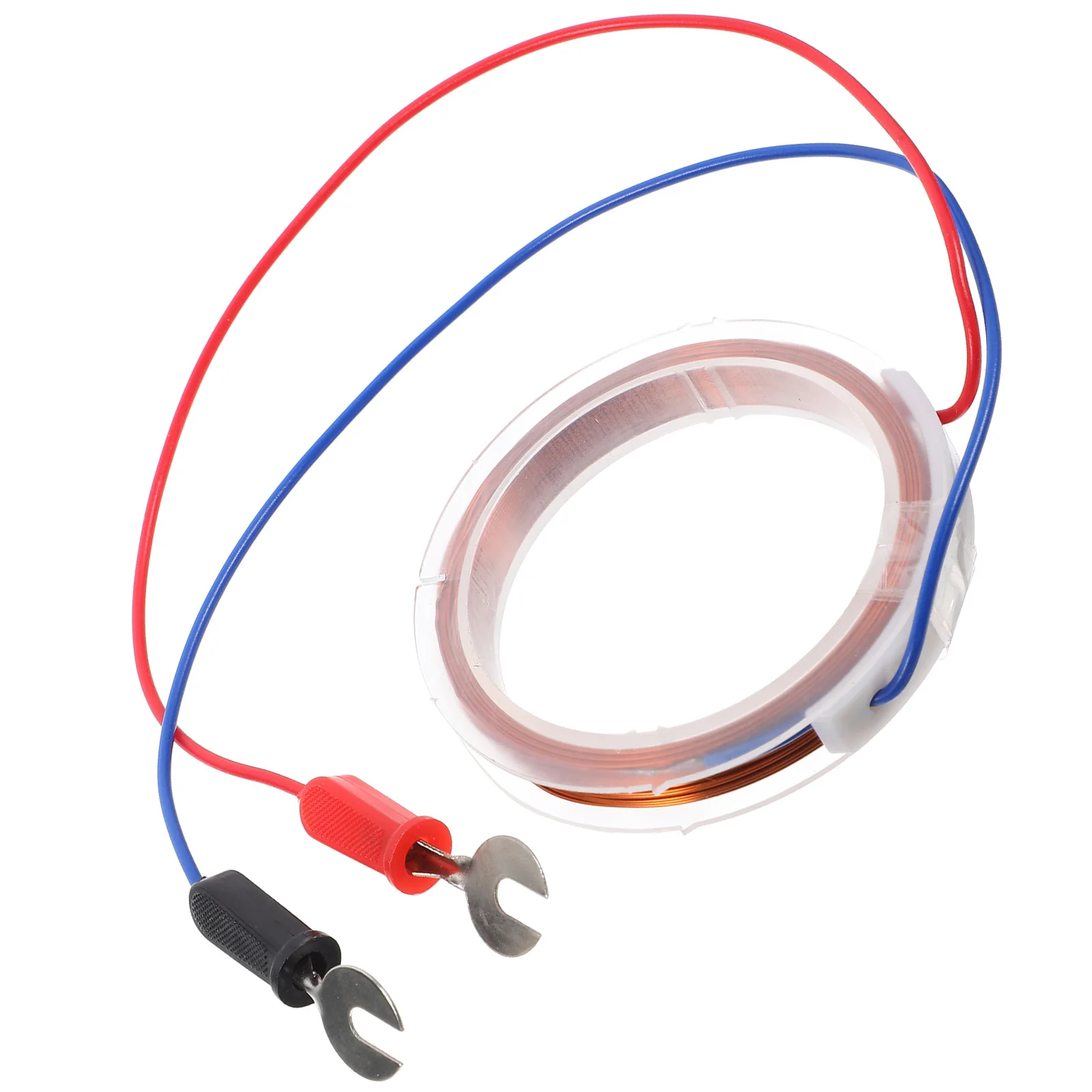 Fil de cuivre rond, bobine expérimentale électromagnétique, expérience scientifique physique, accessoire d'enseignement, assemblage de Circuit électrique à monter soi-même