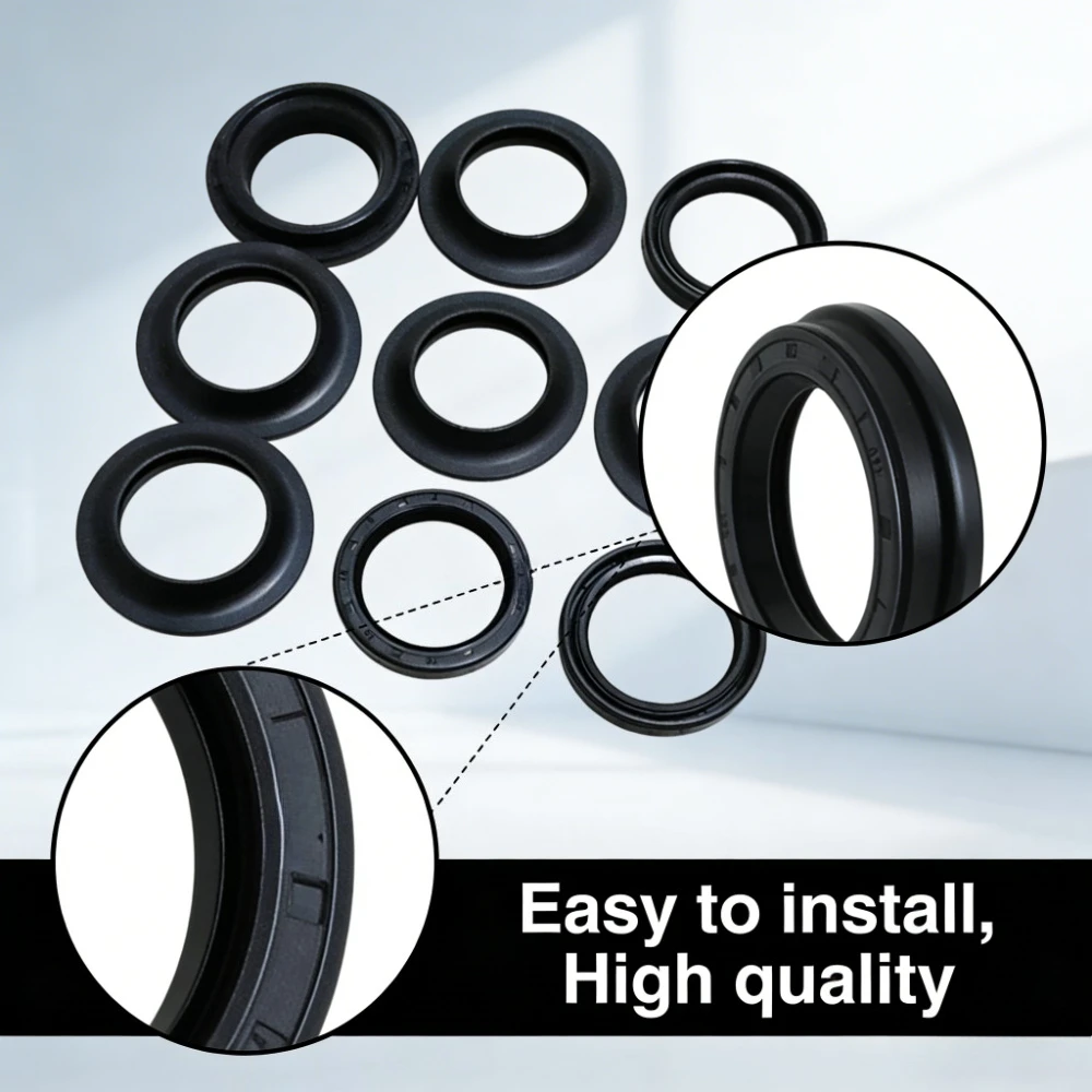 

2pc/4/8pc 43x55x11 Front Fork Oil Seal Cover For Kawasaki KLX650 KLX650R ZX1100 Ninja ZX11 ZX750 Ninja ZX7 ZX7R ZX-7RR 1989-2003