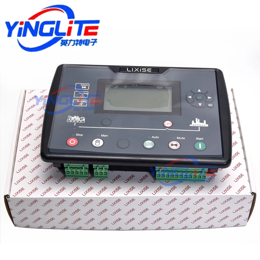 LXC6210 LXC6220 LIXISE Controller Diesel Generator AMF Auto Start Control Module USB Interface Genset Parts