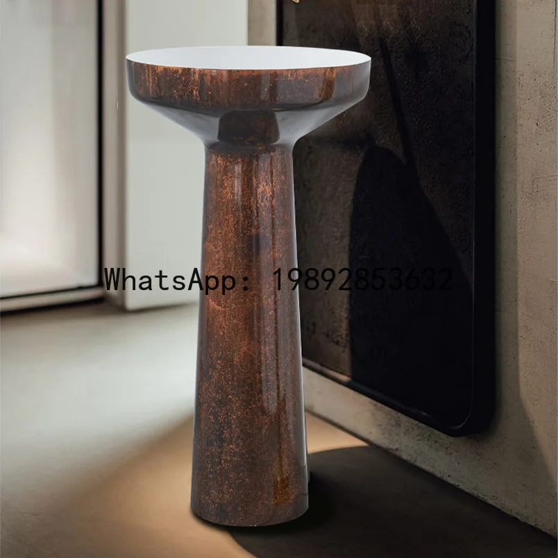 ZK Freestanding Sink Bathroom Without Faucet Hole Integrated Artificial Stone Wash Basin