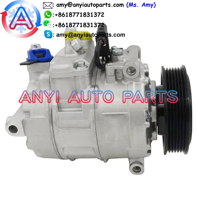 China Factory COM298 4471906390 4371005830 4471500660 8K0260805C 7SEU17C 6PK car auto a/c ac compressor for AUDI A4/A8/A8L