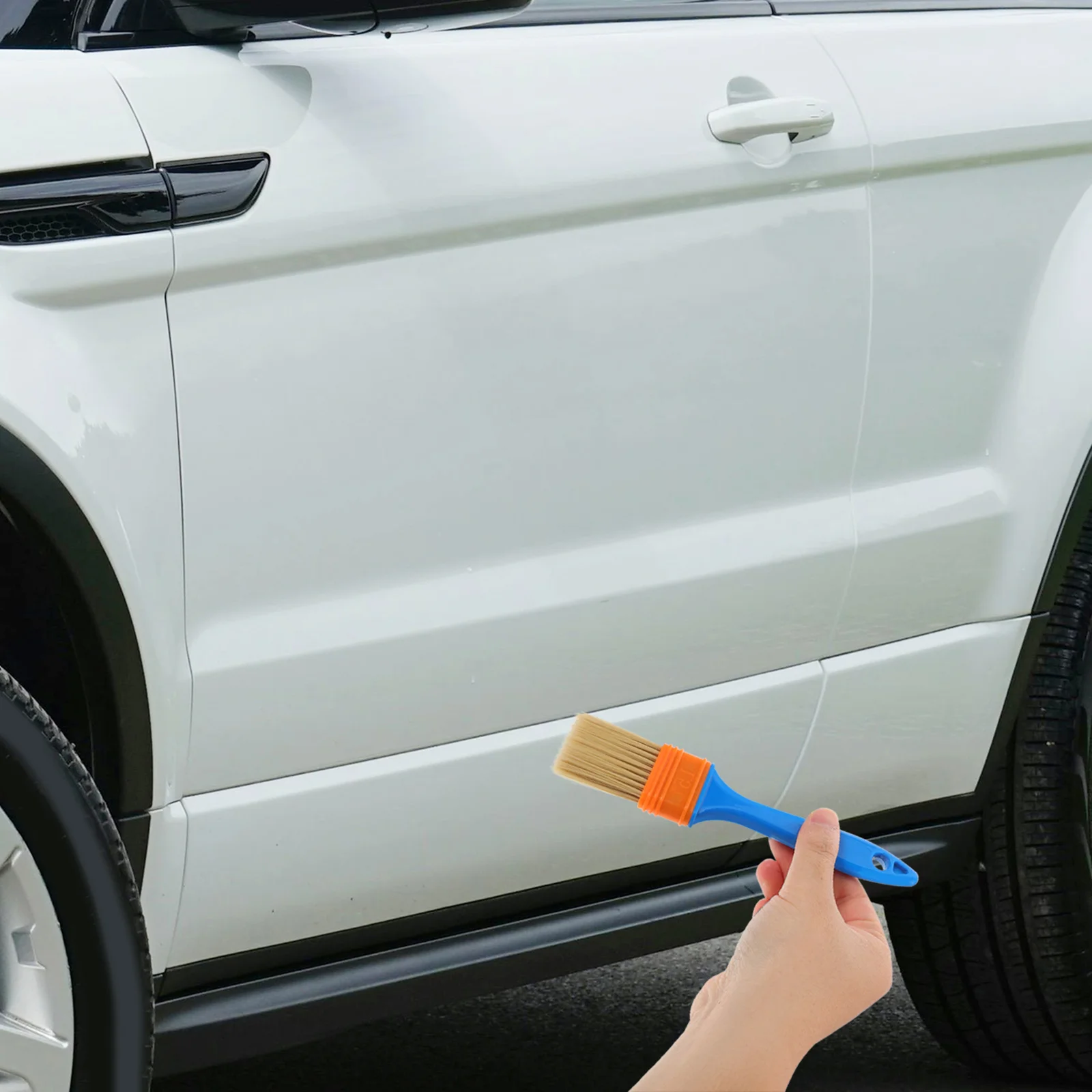 

Soft Bristle Reusable Paint Brush Automotive Trim Latex Brush for Wall Edges Corners Artist Craft DIY Painting Projects