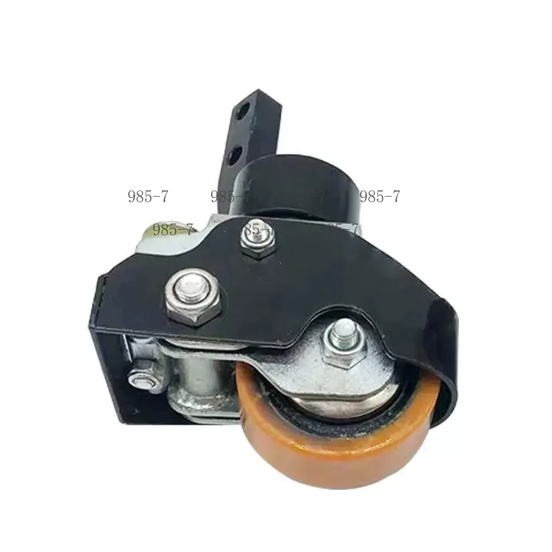 PTE15N electric forklift auxiliary wheel, complete with steering balance wheel bracket assembly and supporting accessories
