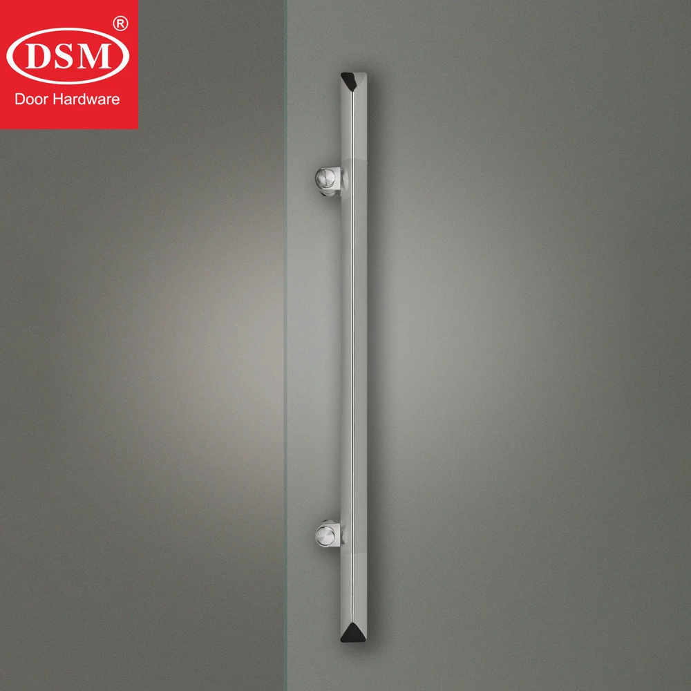 High Quality Triangular Pipe Entrance Door Handle 304 Stainless Steel Pull Handle Suitable For Glass,Wooden,Frame Doors PA-143